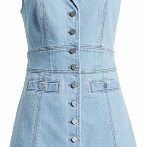 PAIGE Sky Blue Denim Dress